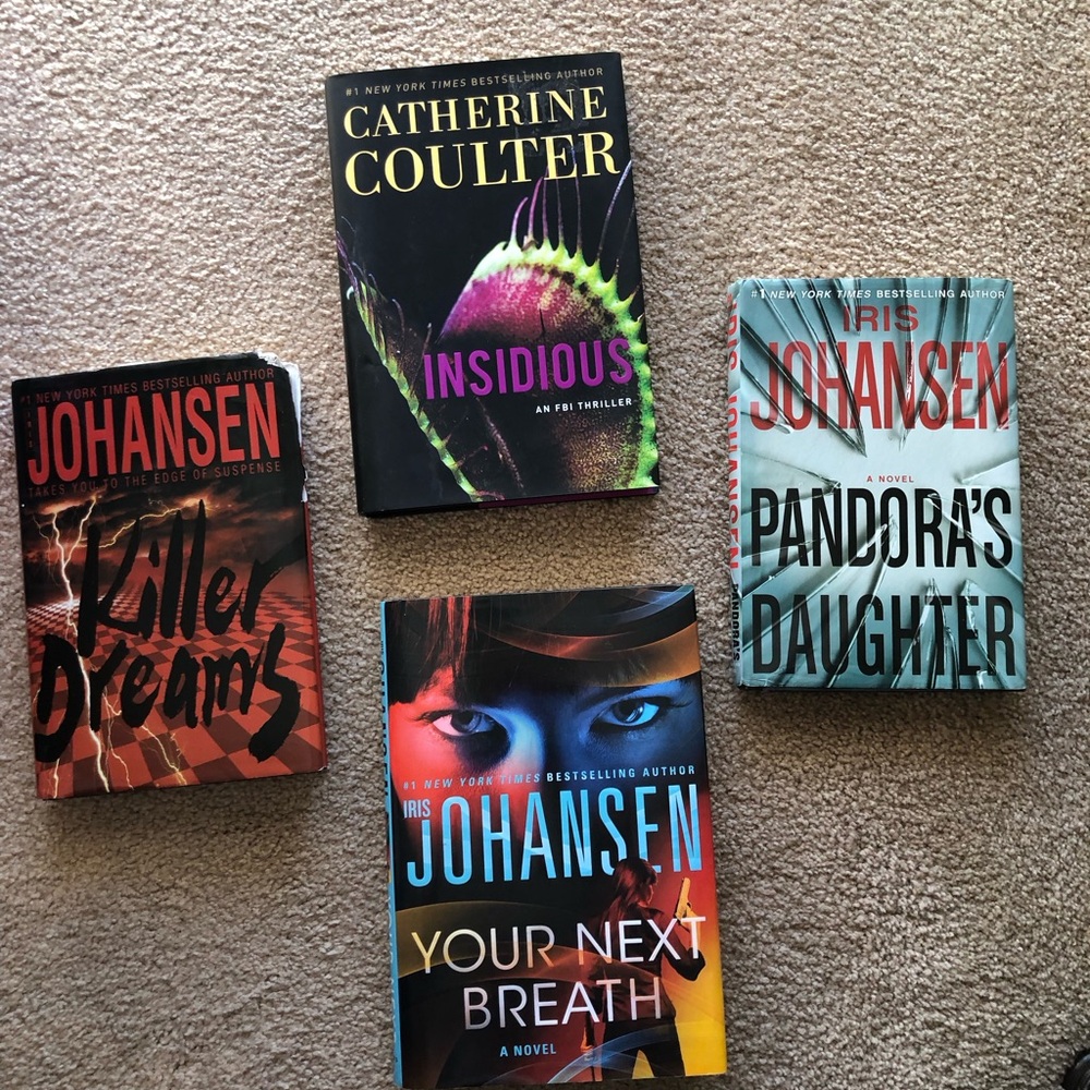 Suspense/Thriller/Fiction - Book Bundle - Hardcover